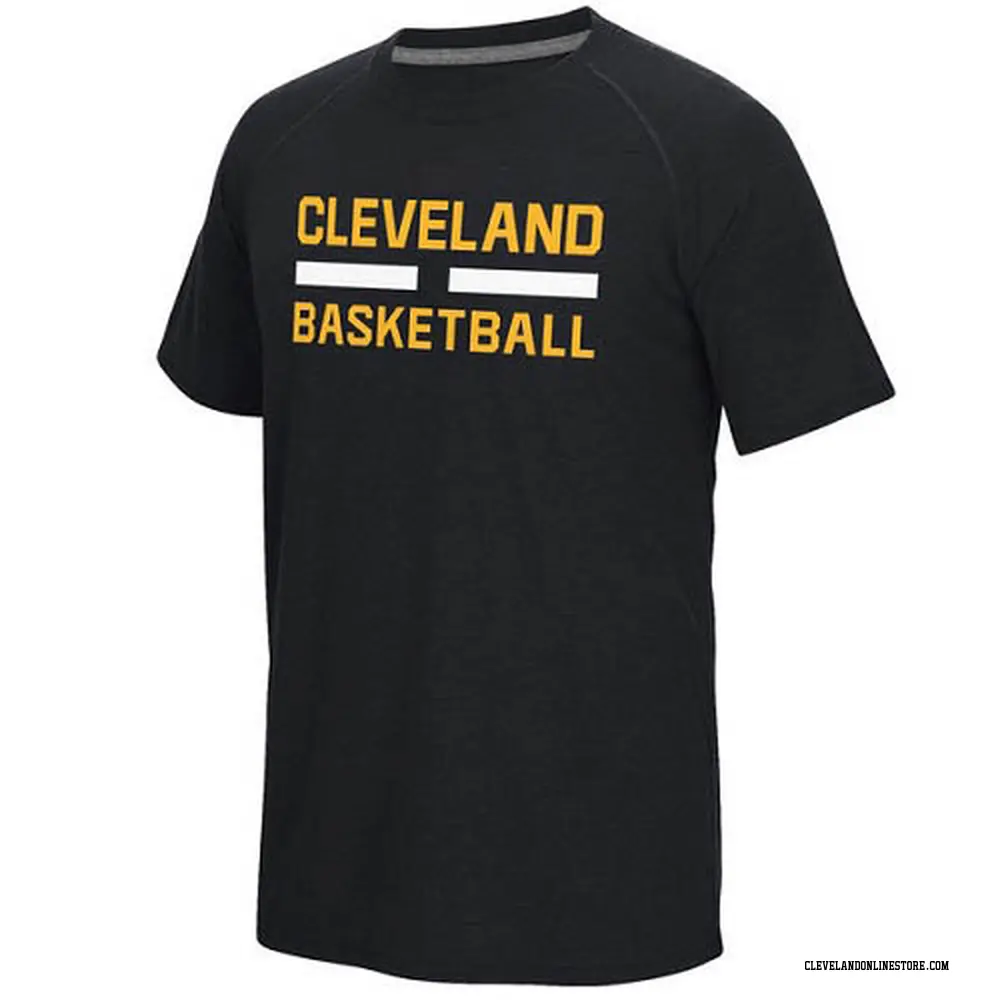 Cleveland Cavaliers Men's Black On-Court Climalite Ultimate T-Shirt -