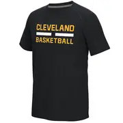 Cleveland Cavaliers Men's Black On-Court Climalite Ultimate T-Shirt -