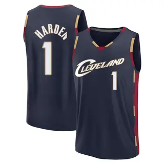 Cleveland Cavaliers Men's James Harden Navy Fast Break Classic Edition Jersey