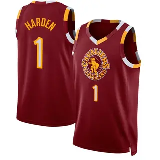 Cleveland Cavaliers Men's James Harden Swingman Wine 2021/22 City Edition Jersey