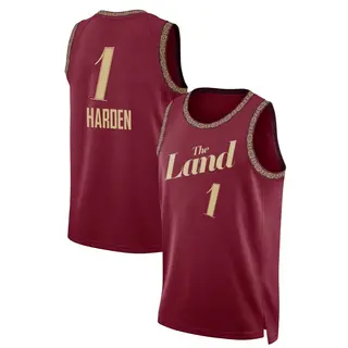 Cleveland Cavaliers Men's James Harden Swingman Wine 2023/24 City Edition Jersey