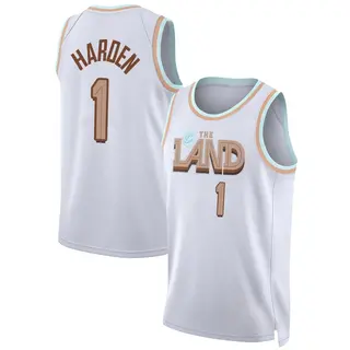 Cleveland Cavaliers Men's James Harden White Swingman 2022/23 City Edition Jersey