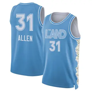 Cleveland Cavaliers Men's Jarrett Allen Light Blue Swingman 2024/25 City Edition Jersey
