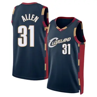 Cleveland Cavaliers Men's Jarrett Allen Navy Swingman Classic Edition Jersey