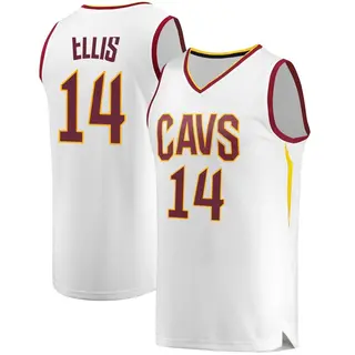 Cleveland Cavaliers Men's Keon Ellis White Fast Break Jersey - Association Edition