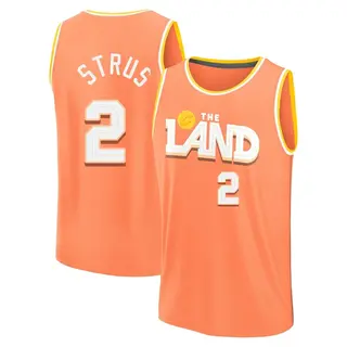 Cleveland Cavaliers Men's Max Strus Orange Fast Break 2025/26 City Edition Jersey