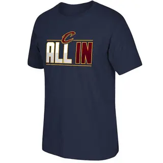 Cleveland Cavaliers Men's Navy 2015 Playoffs Slogan T-Shirt -