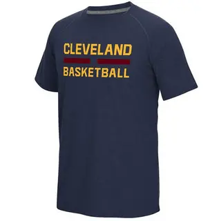 Cleveland Cavaliers Men's Navy On-Court Climalite Ultimate T-Shirt -