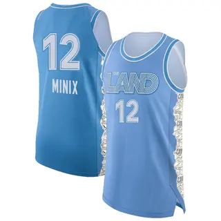 Cleveland Cavaliers Men's Riley Minix Light Blue Authentic 2024/25 City Edition Jersey