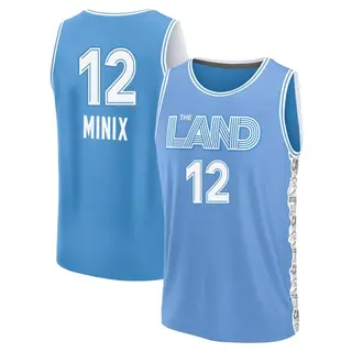 Cleveland Cavaliers Men's Riley Minix Light Blue Fast Break 2024/25 City Edition Jersey