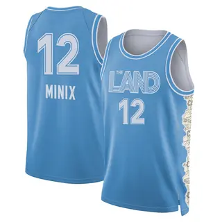Cleveland Cavaliers Men's Riley Minix Light Blue Swingman 2024/25 City Edition Jersey