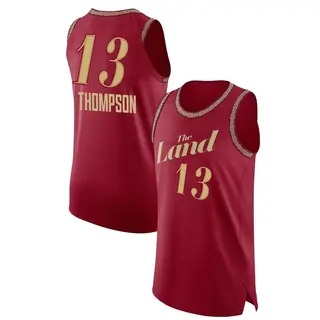 Cleveland Cavaliers Men's Tristan Thompson Authentic Wine 2023/24 City Edition Jersey