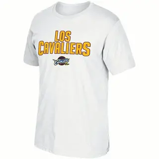 Cleveland Cavaliers Men's White Noches Ene-Be-A T-Shirt - 1