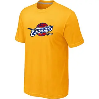 Cleveland Cavaliers Men's Yellow Big & Tall Primary Logo T-Shirt -