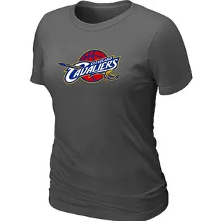 Cleveland Cavaliers Women's Dark Grey Big & Tall Primary Logo T-Shirt -