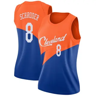 Cleveland Cavaliers Women's Dennis Schroder Blue Swingman 2018/19 Jersey - City Edition