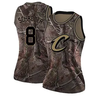 Cleveland Cavaliers Women's Dennis Schroder Camo Swingman Realtree Collection Jersey