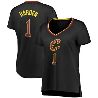 Cleveland Cavaliers Women's James Harden Black Fast Break Jersey - Statement Edition