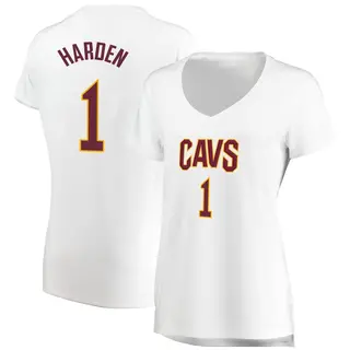 Cleveland Cavaliers Women's James Harden White Fast Break Jersey - Association Edition
