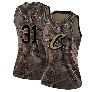 Cleveland Cavaliers Women's Jarrett Allen Camo Swingman Realtree Collection Jersey