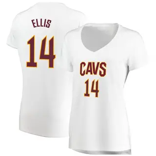 Cleveland Cavaliers Women's Keon Ellis White Fast Break Jersey - Association Edition