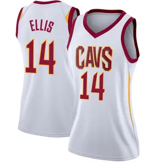 Cleveland Cavaliers Women's Keon Ellis White Swingman Jersey - Association Edition