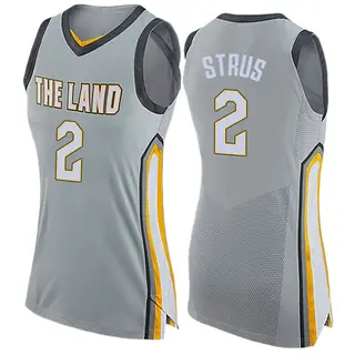 Cleveland Cavaliers Women's Max Strus Gray Swingman Jersey - City Edition