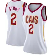 Cleveland Cavaliers Women's Max Strus White Swingman Jersey - Association Edition