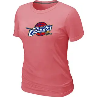 Cleveland Cavaliers Women's Pink Big & Tall Primary Logo T-Shirt -