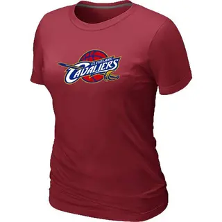 Cleveland Cavaliers Women's Red Big & Tall Primary Logo T-Shirt -