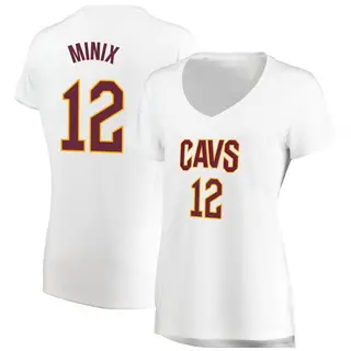 Cleveland Cavaliers Women's Riley Minix White Fast Break Jersey - Association Edition