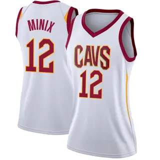 Cleveland Cavaliers Women's Riley Minix White Swingman Jersey - Association Edition