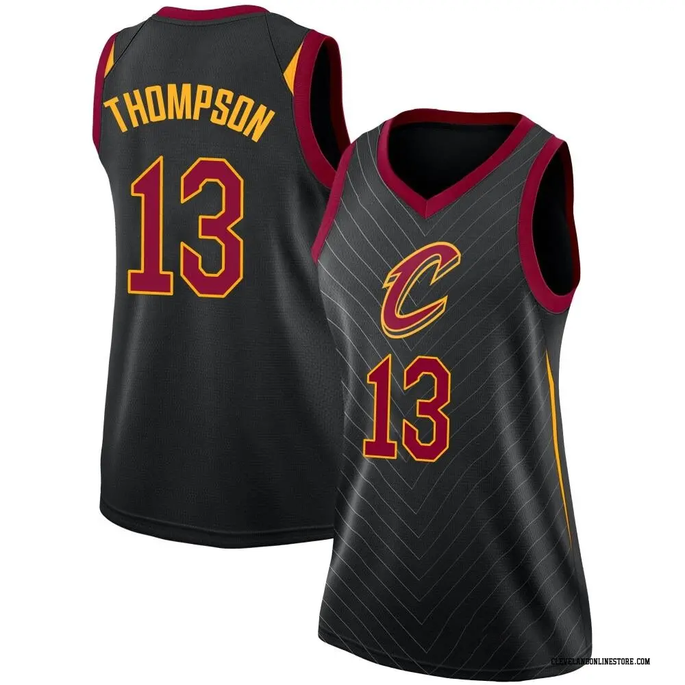 Cleveland Cavaliers Women's Tristan Thompson Black Swingman Jersey - Statement Edition