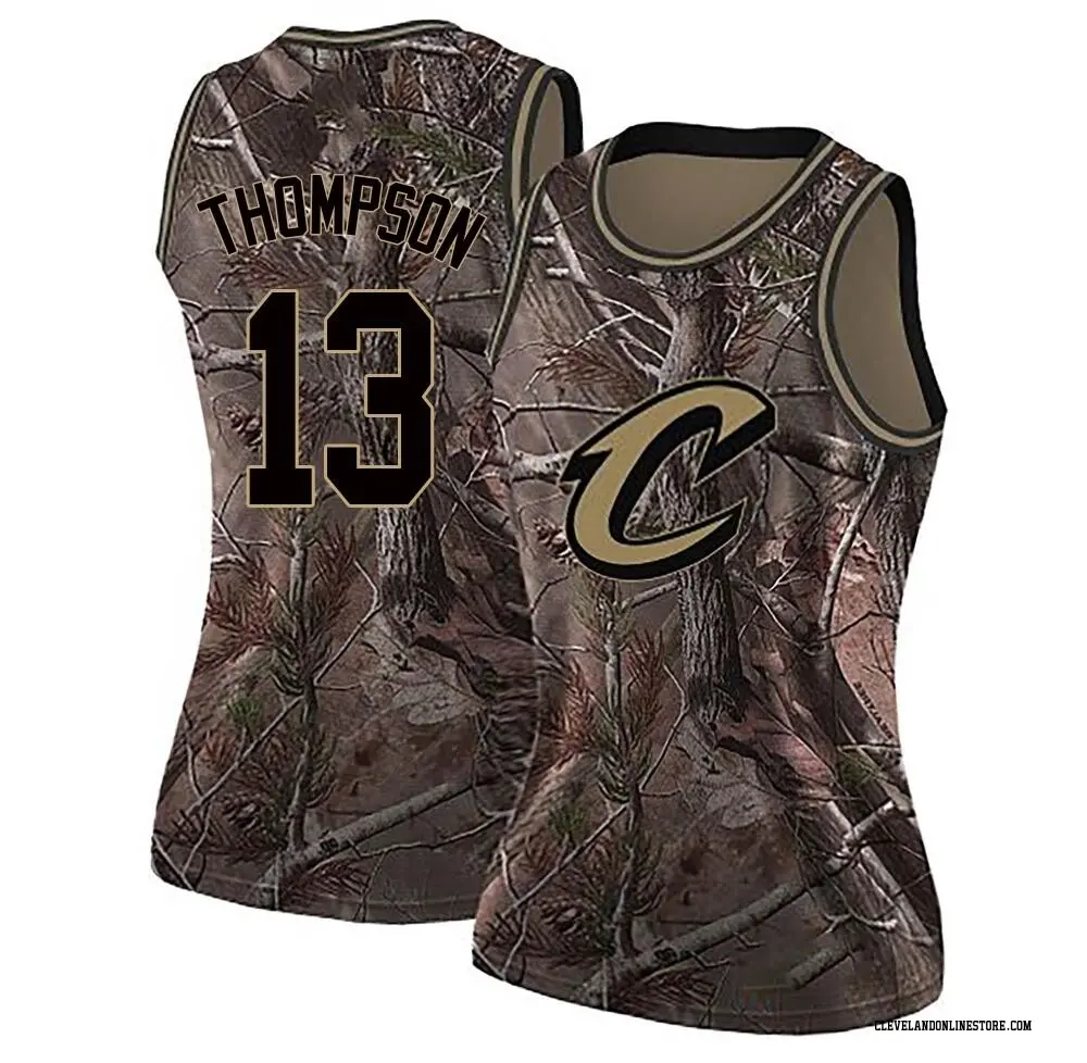Cleveland Cavaliers Women's Tristan Thompson Camo Swingman Realtree Collection Jersey