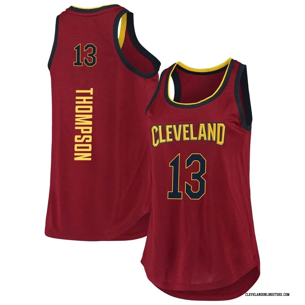 Cleveland Cavaliers Women's Tristan Thompson Fast Break Wine 2019/20 Tank Jersey - Icon Edition