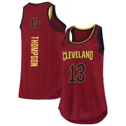 Cleveland Cavaliers Women's Tristan Thompson Fast Break Wine 2019/20 Tank Jersey - Icon Edition