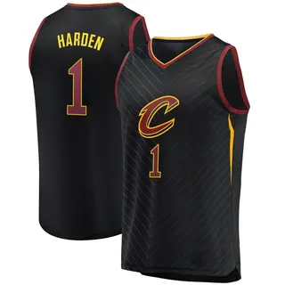 Cleveland Cavaliers Youth James Harden Black Fast Break Jersey - Statement Edition