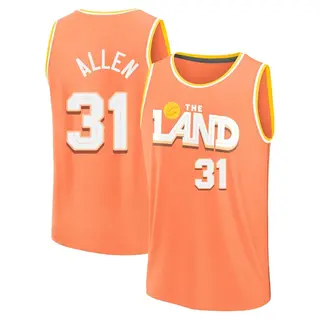 Cleveland Cavaliers Youth Jarrett Allen Orange Fast Break 2025/26 City Edition Jersey