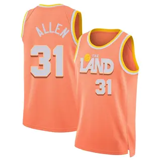 Cleveland Cavaliers Youth Jarrett Allen Orange Swingman 2025/26 City Edition Jersey