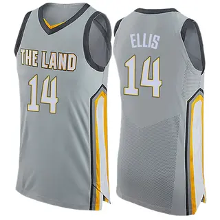 Cleveland Cavaliers Youth Keon Ellis Gray Swingman Jersey - City Edition