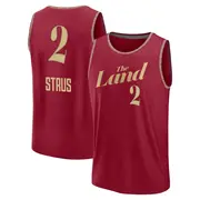 Cleveland Cavaliers Youth Max Strus Fast Break Wine 2023/24 City Edition Jersey