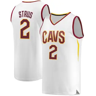 Cleveland Cavaliers Youth Max Strus White Fast Break Jersey - Association Edition