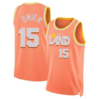 Cleveland Cavaliers Youth Norchad Omier Orange Swingman 2025/26 City Edition Jersey