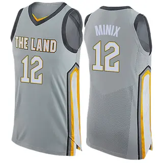 Cleveland Cavaliers Youth Riley Minix Gray Swingman Jersey - City Edition