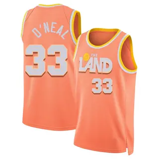 Cleveland Cavaliers Youth Shaquille O'Neal Orange Swingman 2025/26 City Edition Jersey