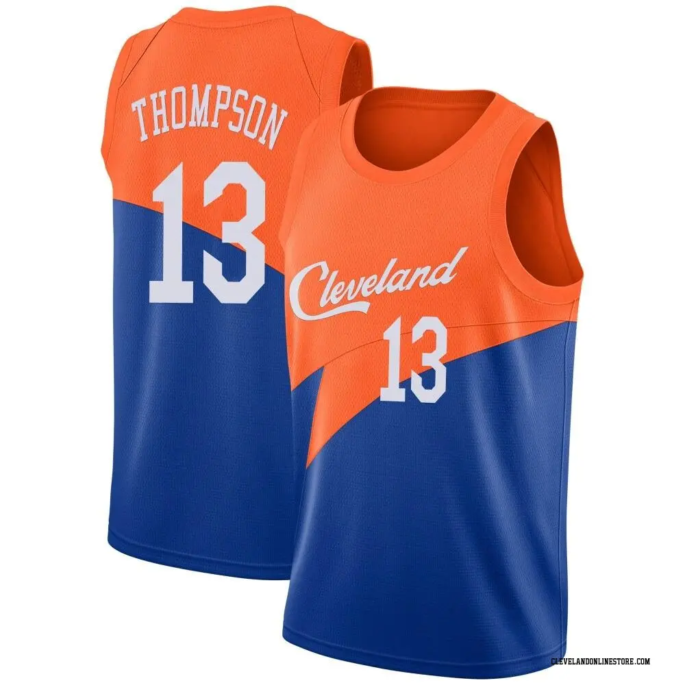 Cleveland Cavaliers Youth Tristan Thompson Blue Swingman 2018/19 Jersey - City Edition