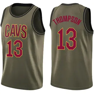 Cleveland Cavaliers Youth Tristan Thompson Green Swingman Salute to Service Jersey